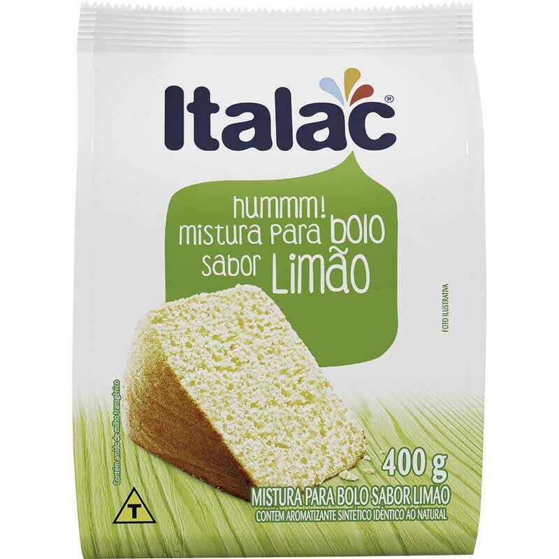 Italac mistura para bolo limão (400g)