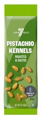 7-Select Roasted and Salted Pistachio Kernels 2oz