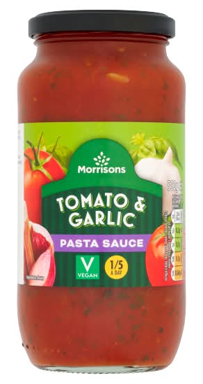 Morrisons Tomato & Garlic, Pasta Sauce (500g)