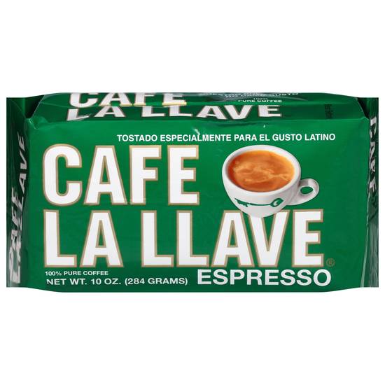 Cafe La Llave Espresso Coffee (1 ct, 10 oz)