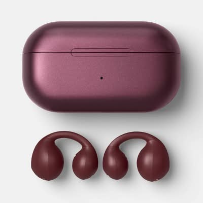 Heyday Open-Ear Jewelry Earbuds, Dark Cherry