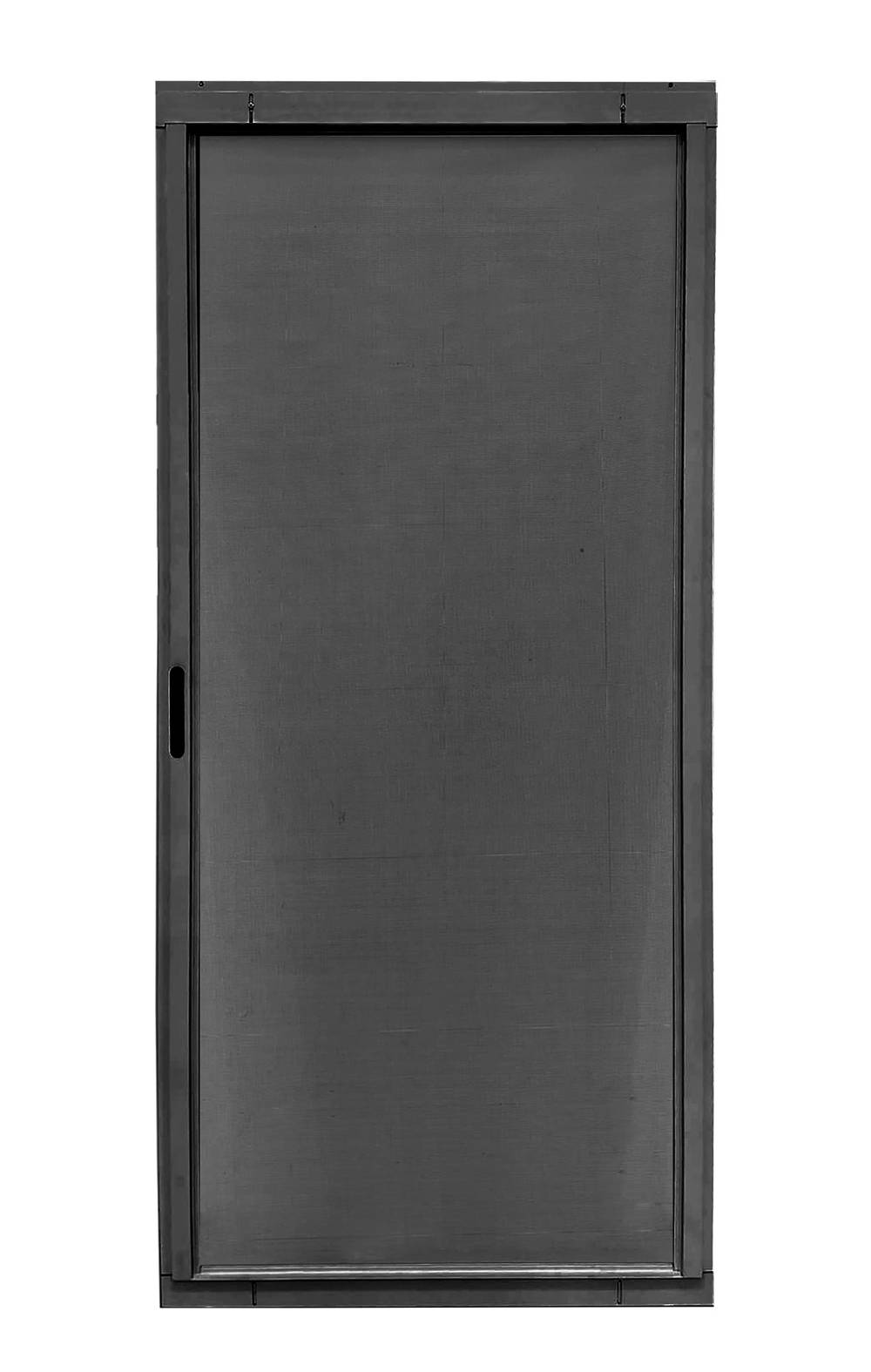 RELIABILT 36-in x 80-in Bronze Aluminum Sliding Screen Door (Handle Included) | MLPD-0000003