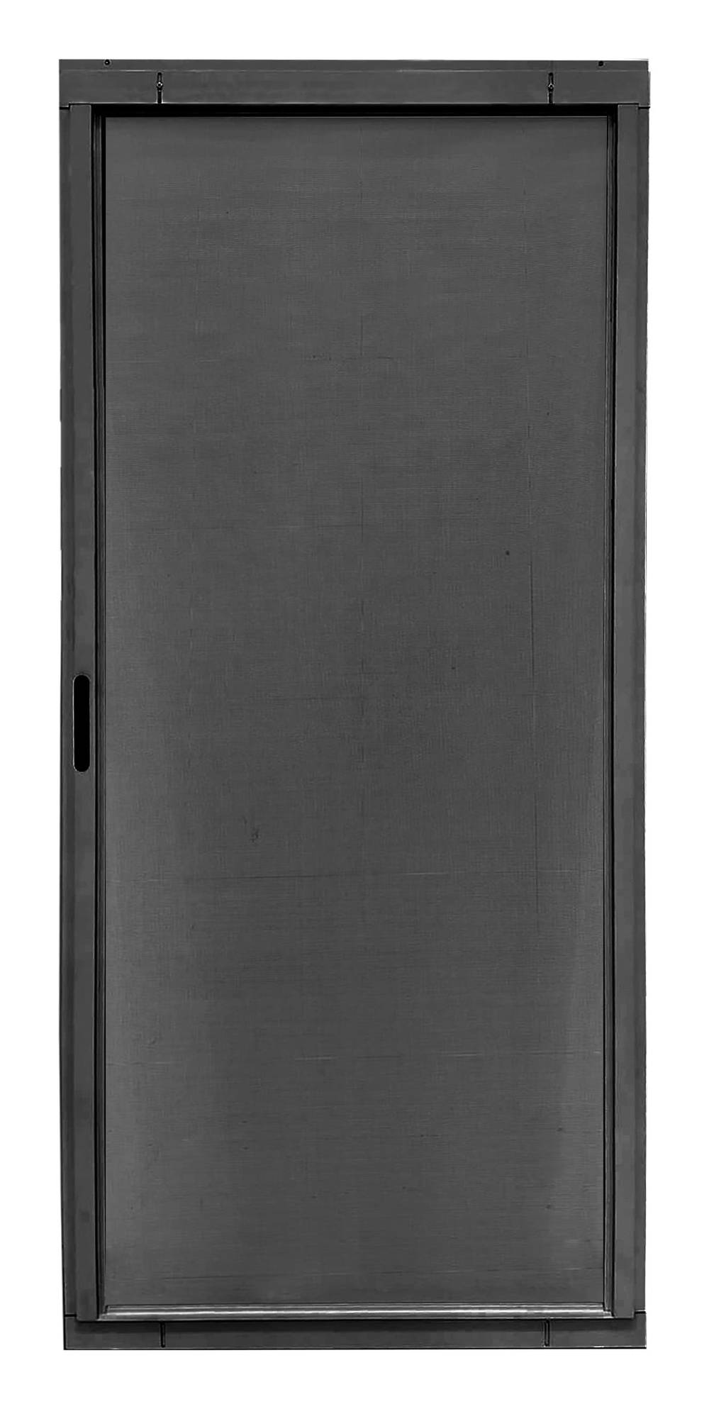 RELIABILT 36-in x 80-in Bronze Aluminum Sliding Single Screen door (Handle Included) | MLPD-0000003