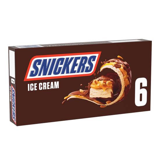 Snickers - Glace (6 pièces)