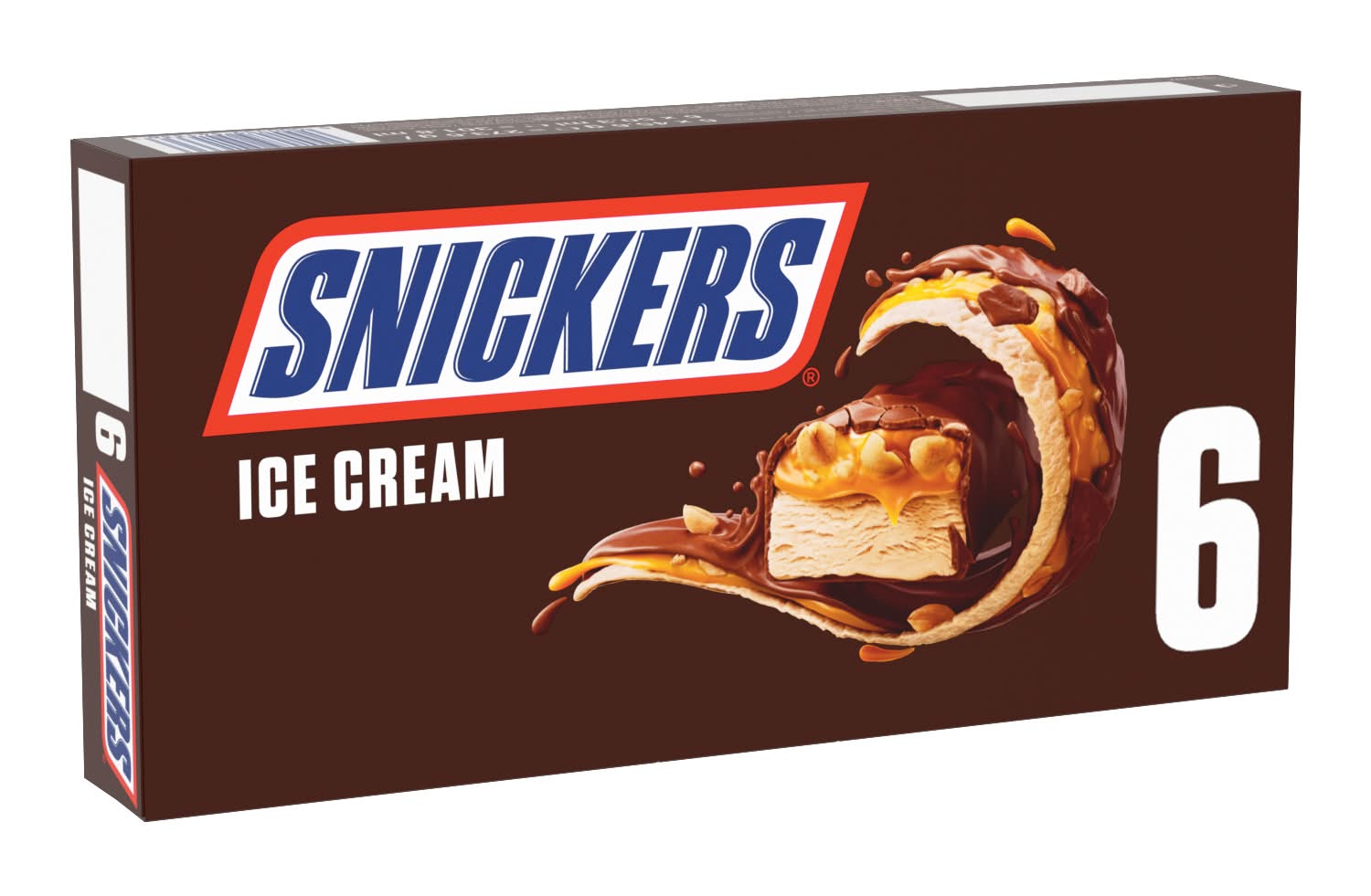 Snickers - Barres de crème glacée (6 x 45,6g)