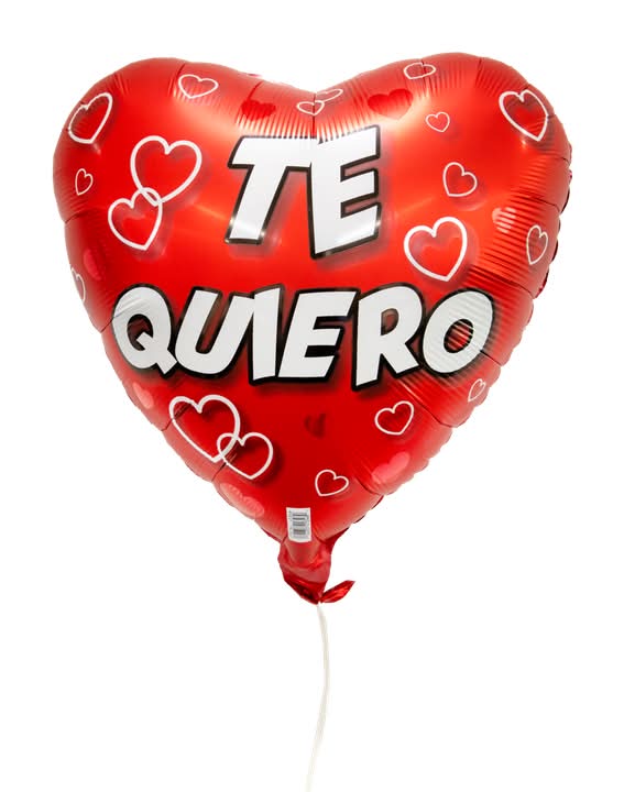 Globo metálico corazón (5 g)