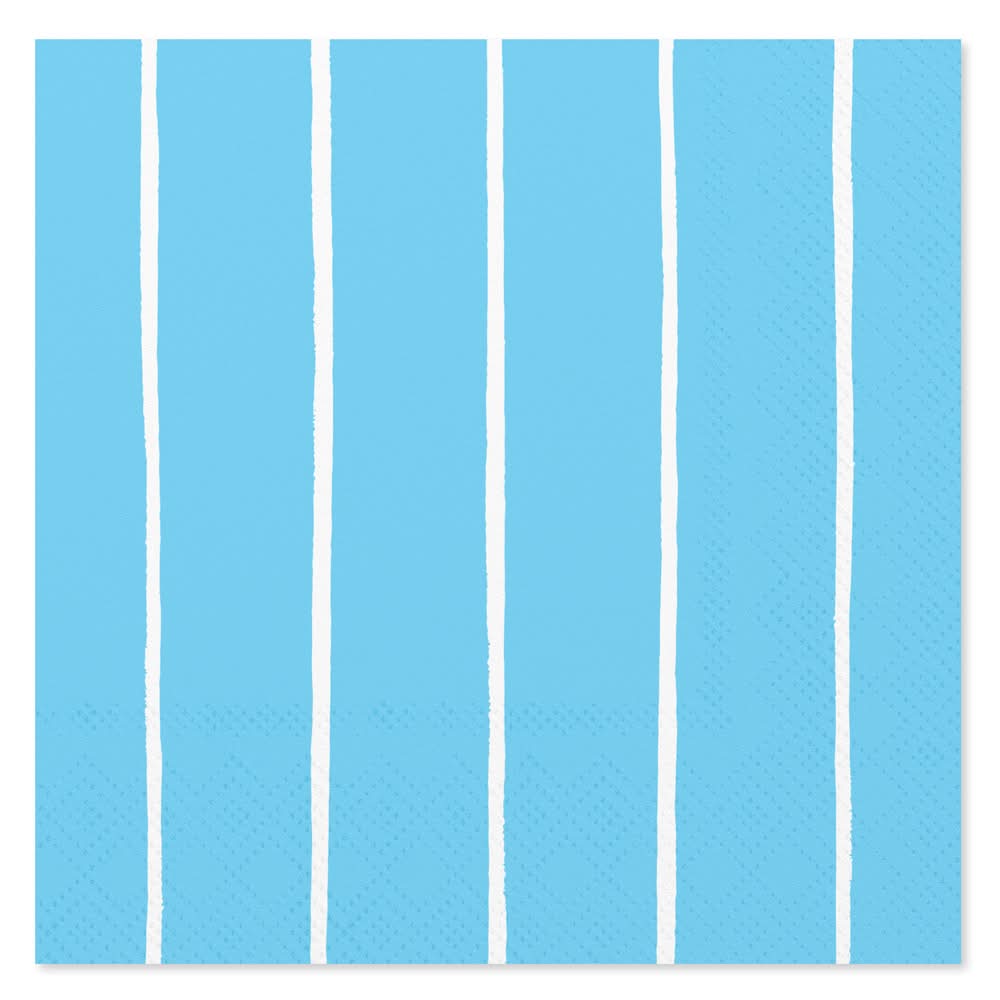 American Greetings 2 Ply Solid Napkins, 9.81 in x 9.81 in, Light Blue (20 ct)