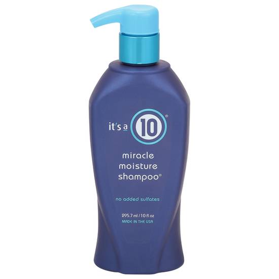 It's a 10 Miracle Moisture Shampoo