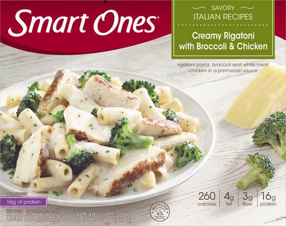 Smart Ones Creamy Broccoli and Chicken Rigatoni