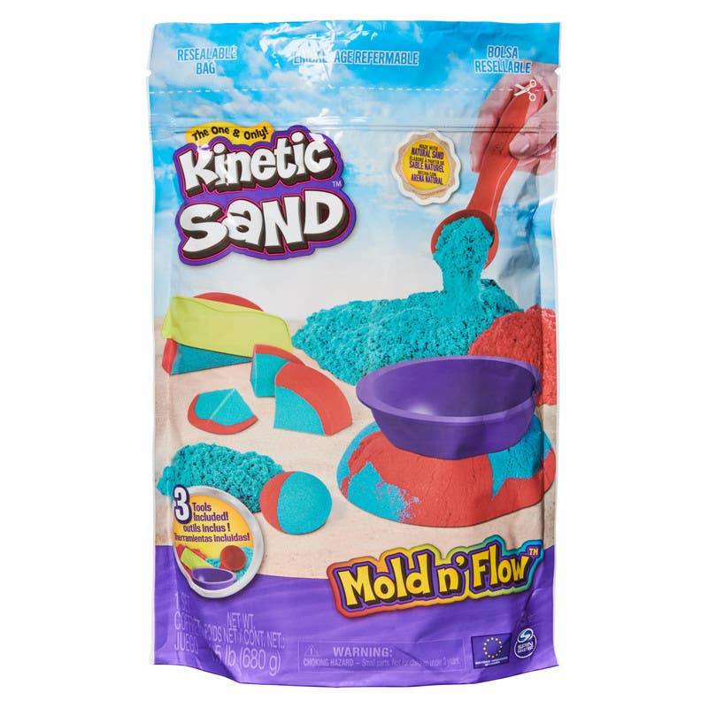Kinetic Sand inventa y moldea