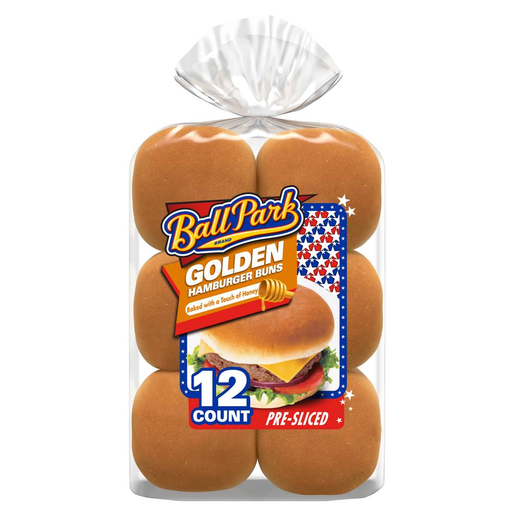 Ball Park Golden Hamburger Buns (1 lbs)