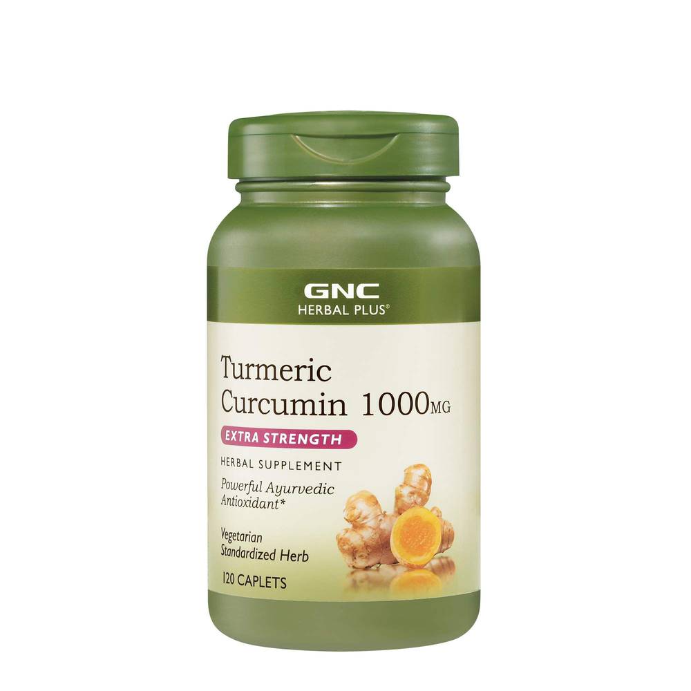 Turmeric Curcumin 1000 MG Extra Strength - 120 Caplets (120 Servings) (1 Unit(s))