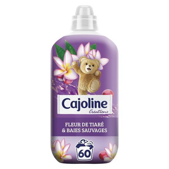 Cajoline - Adoucissant fleur de tiaré et baies sauvages 60 lavenges (1,38L)