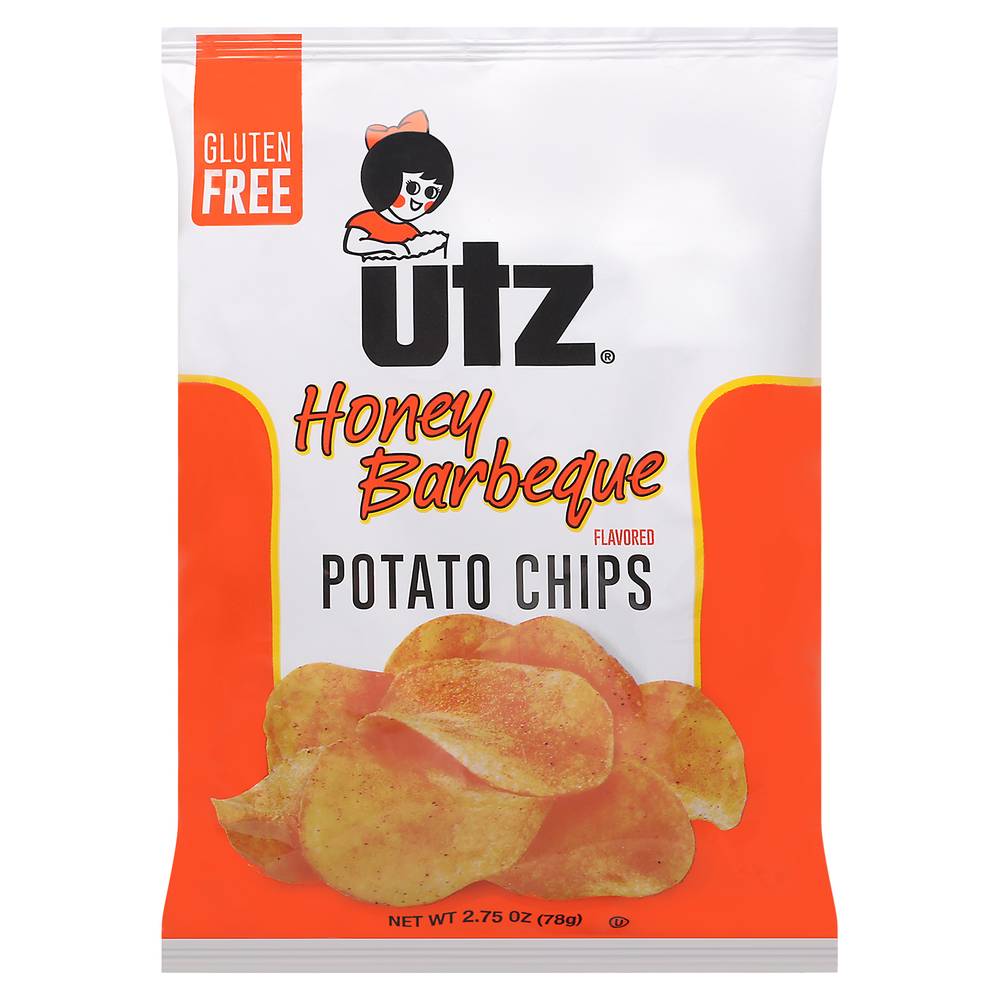 Utz Potato Chips, Honey Barbeque (2.75 oz)