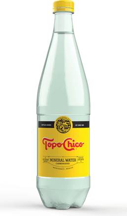 Topo Chico Sparkling Mineral Water Bottle, 1 Liter