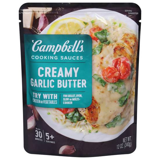 Campbell's Oven Sauces Creamy Garlic Butter Chicken (12 oz)