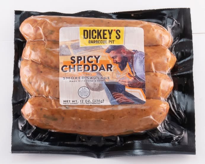 Dickey's Spicy Cheddar Smoked Sausage Links (12 oz)