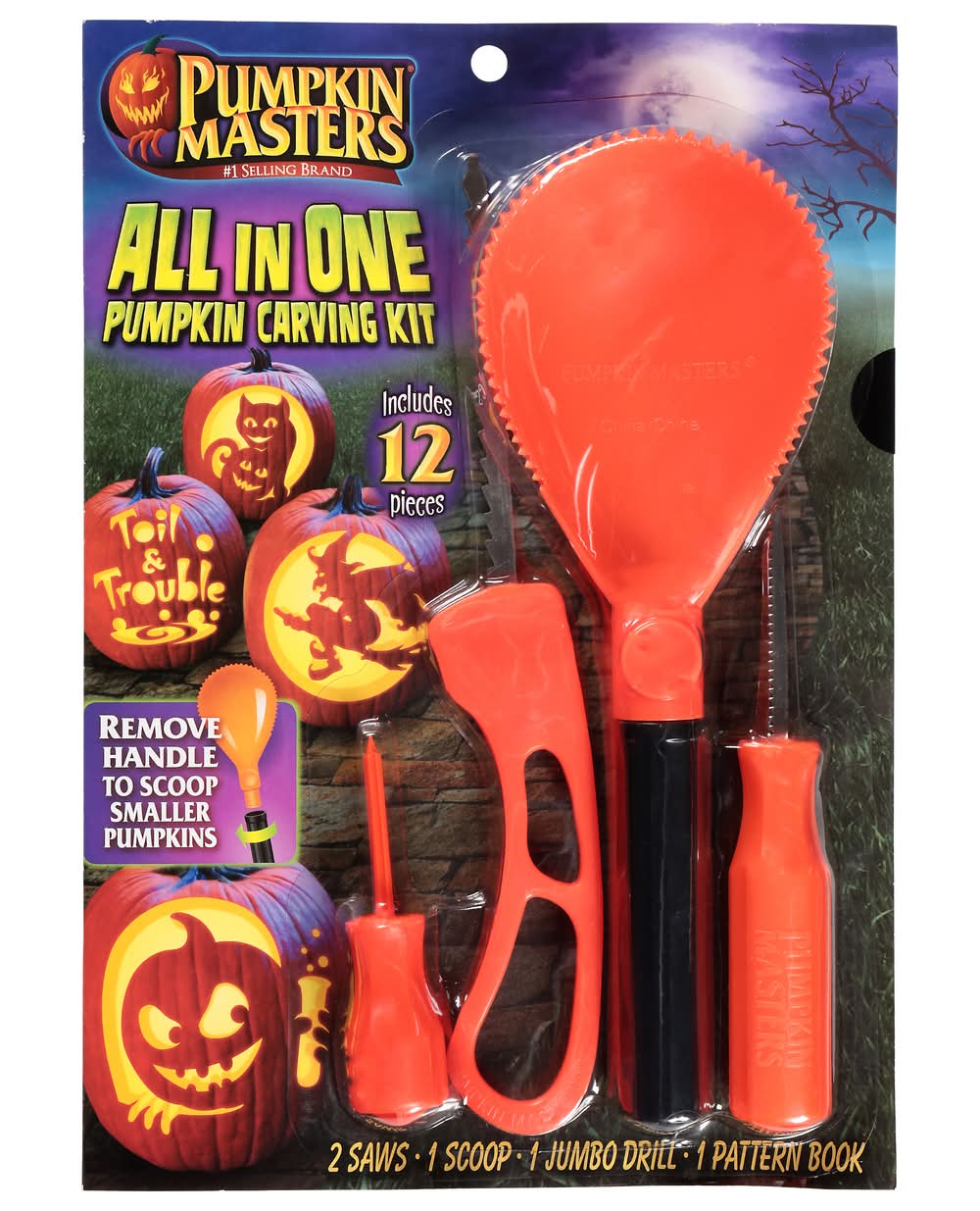 Pumpkin Masters All in One Pumpkin Carving Kit (12 ct)