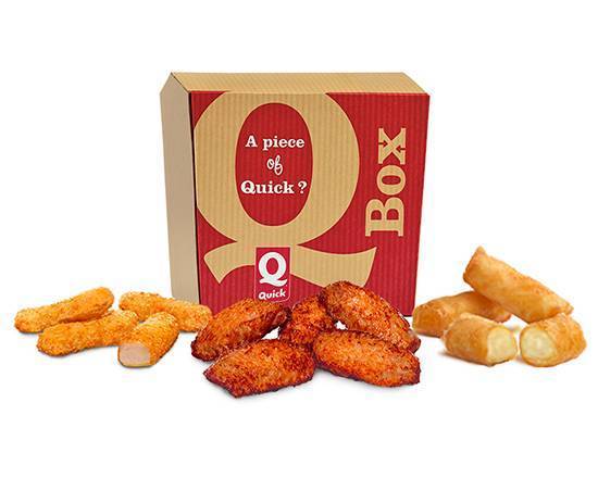 Quick Box (6 Chicken Dips/ 6 Chicken Wings/ 3 Cheesy Roll Emmental )