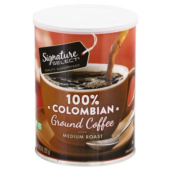 Signature Select Colombian Medium Roast Ground Coffee (10.3 oz)