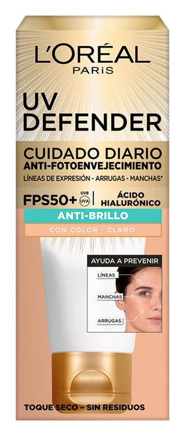 L'Oréal · Protector solar uv defender claro fps 50+ (40 g)