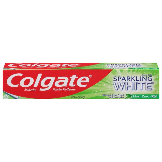 Colgate Mint Zing Saprkling White Toothpaste