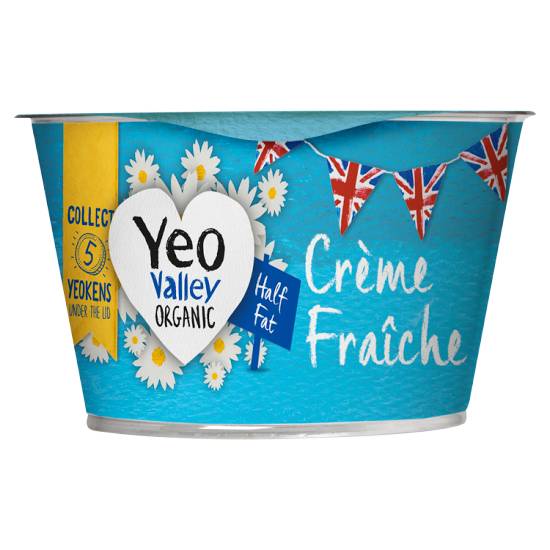 Yeo Valley Organic Half Fat Crème Fraîche 200g