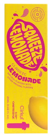 Cirkul Squeeze Classic Lemonade Cartridge Drink Mix (0.68 fl oz)