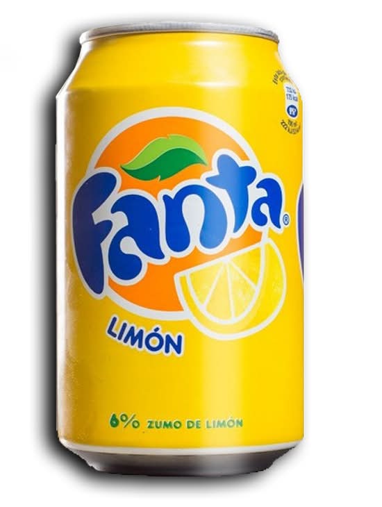 Lata Fanta Limón