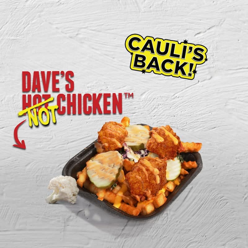 Small Cauliflower Top Loaded Fries