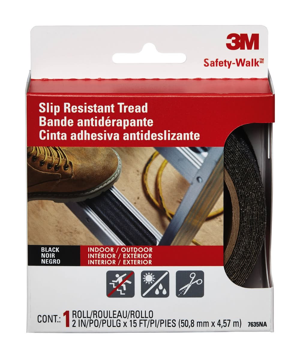 3M Safety-Walk Black Step And Ladder Tread Tape 2 In. W X 15 Ft. L 1 Pk