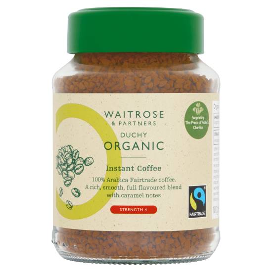Waitrose Duchy Organic Instant Coffee