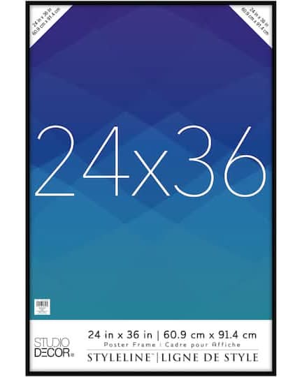 Studio Décor Poster Frame Styleline Ligne De Style, 24x36 in