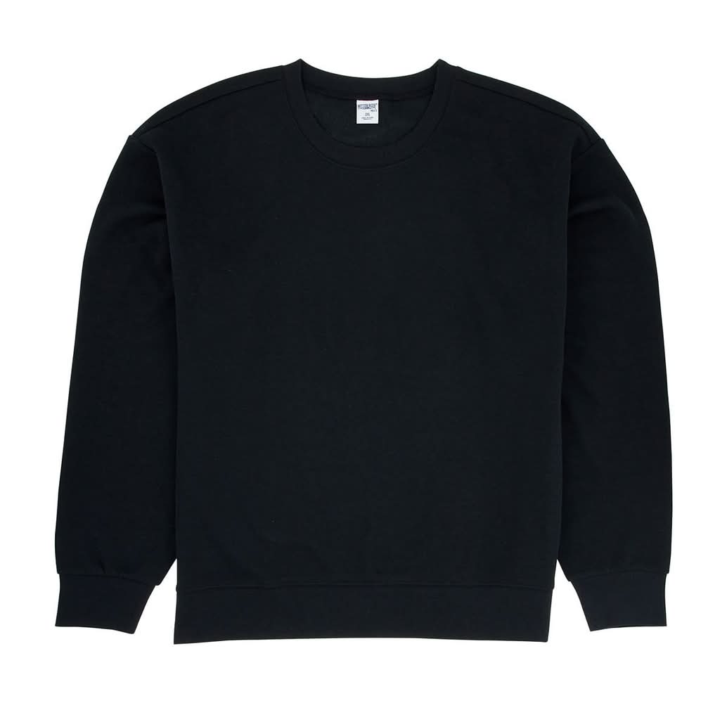 Men'S Crew Sweatshirt Black