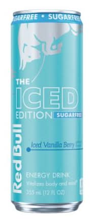 Red Bull Energy Sugar Free Iced Vanilla Berry 12oz