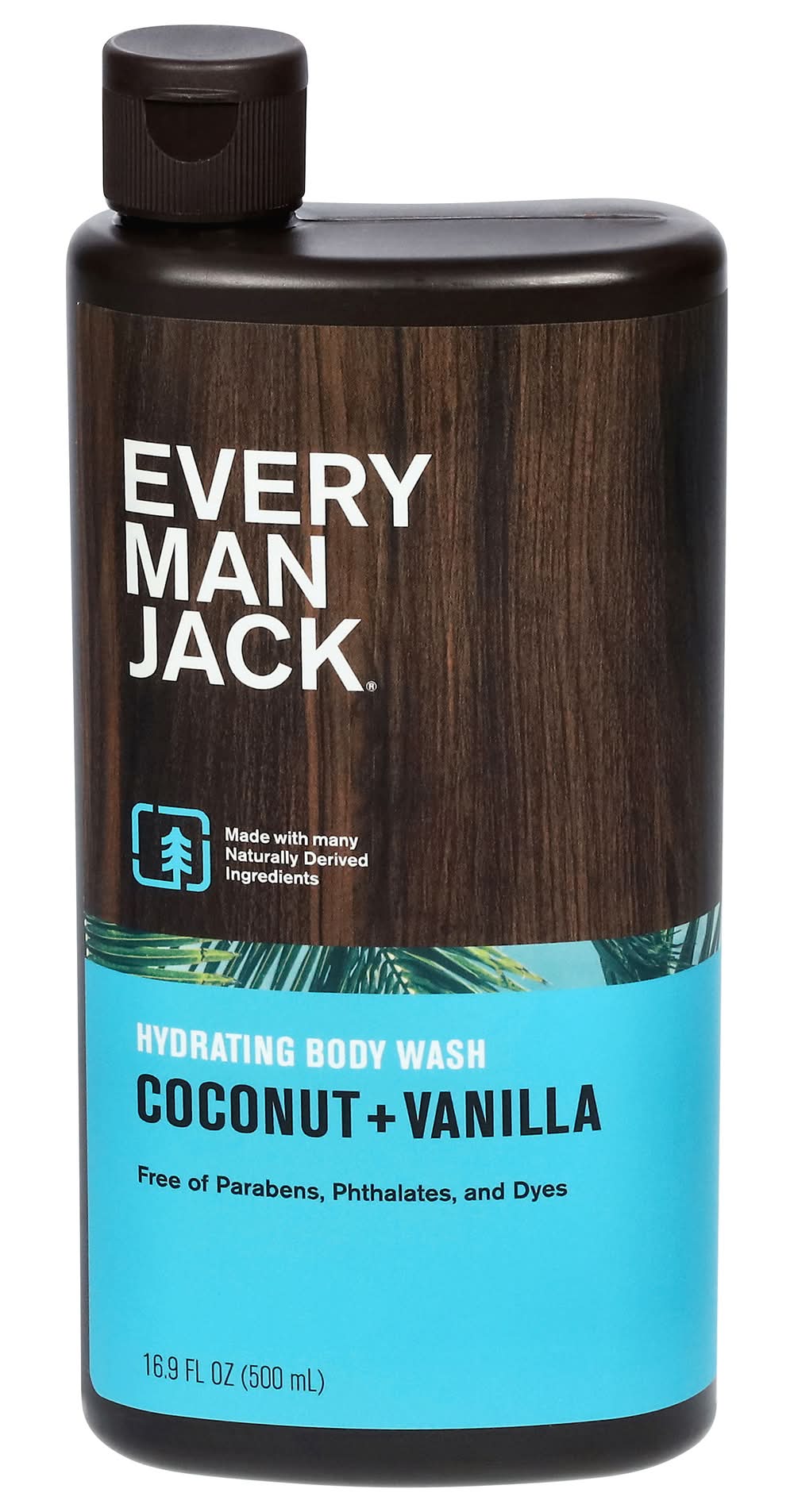 Every Man Jack Body Wash, Coconut-Vanilla (16.9 fl oz)