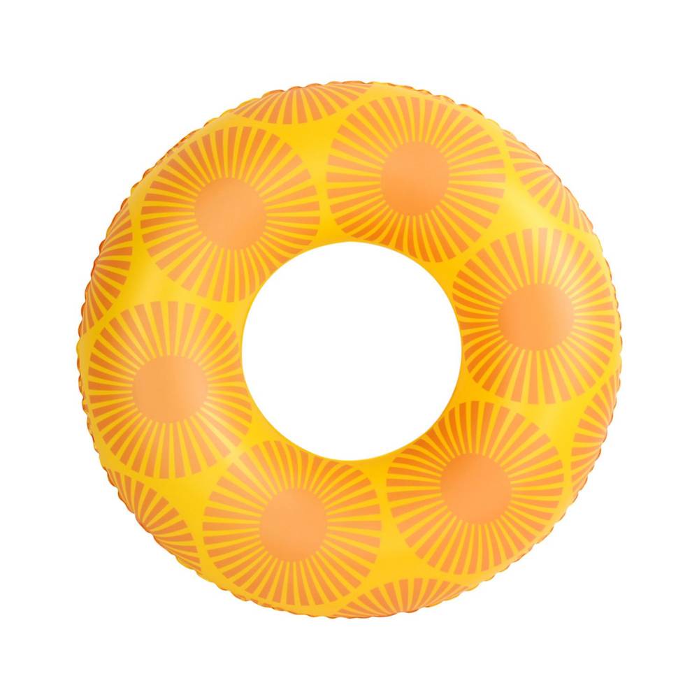 Sun & Sky Swim Ring, Sun Print, 35 In