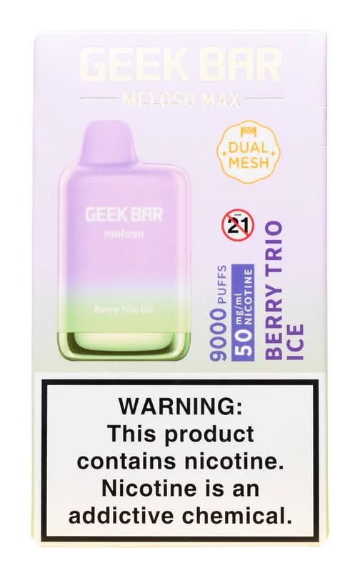 geek bar meloso max 9000 puffs disposable vape puff (berry trio ice) Delivery Near Me | Order Online voopoo-pos Color:Obsidian Gold Flum Float Mello Pro