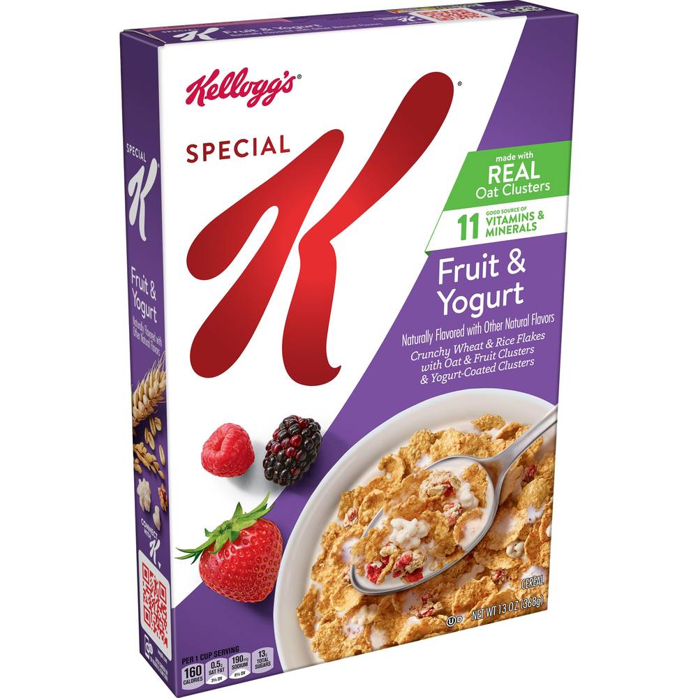 Special K Fruit & Yogurt Breakfast Cereal, 13 Oz