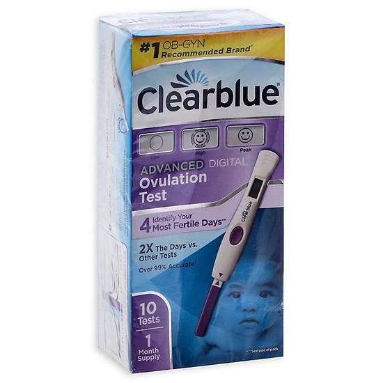 Clearblue® 10-Count Advanced Digital Ovulation Test