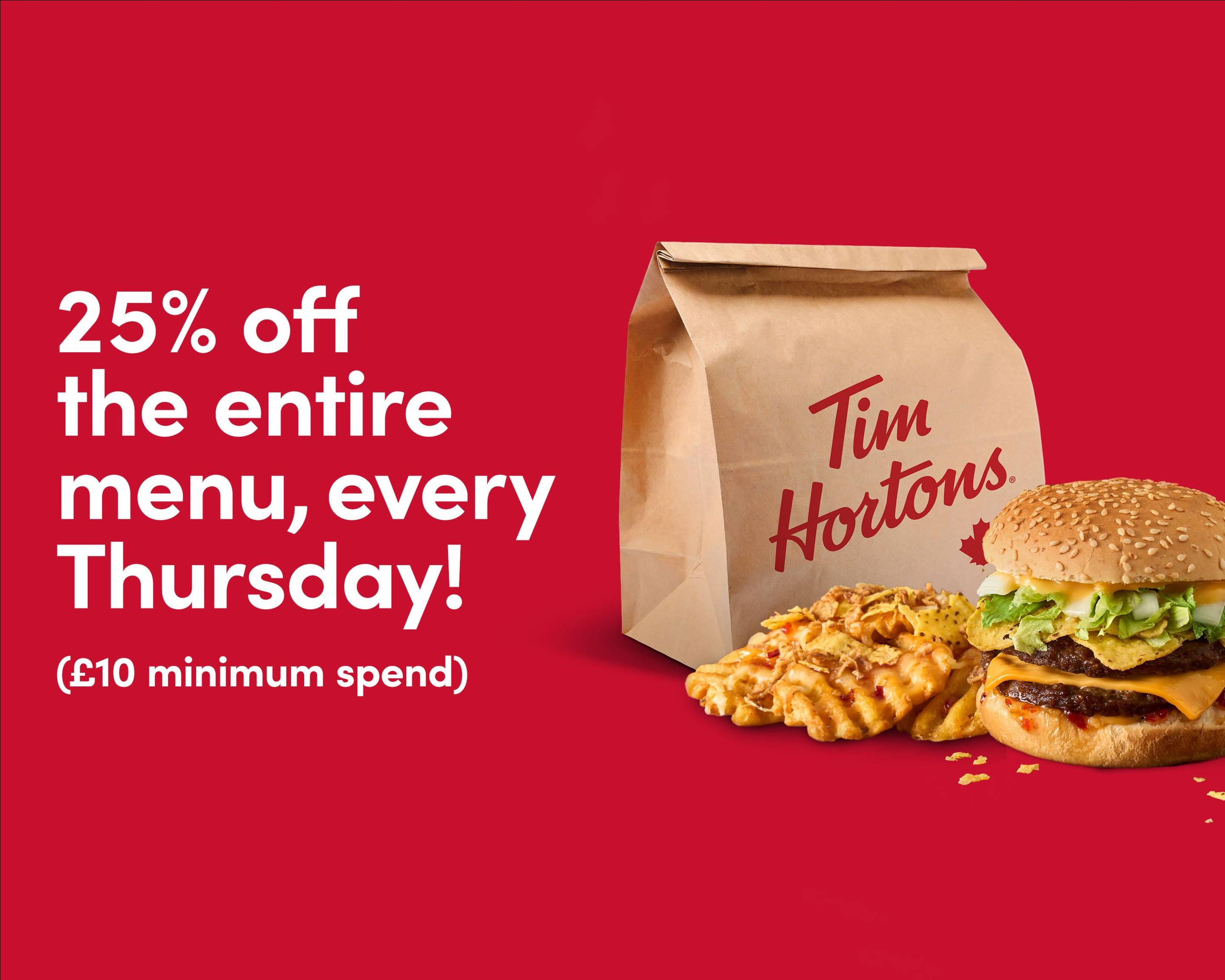 1.99 Breakfast Meal Deal at Tim Hortons © - Tim Hortons UK