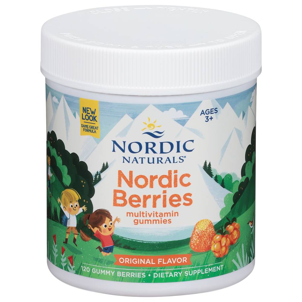 Nordic Naturals Original Flavor Gummy Berries