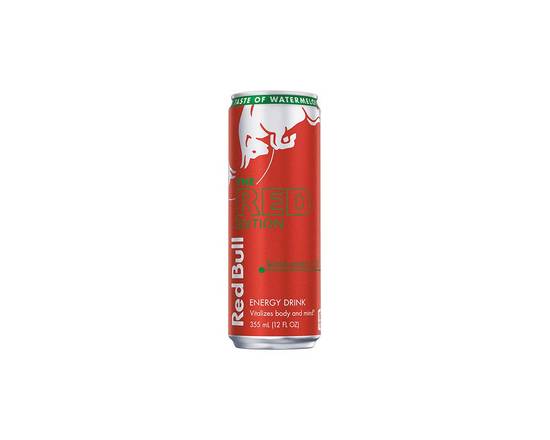 Order Redbull Energy Watermelon 12oz Can food online from Chevron Extramile store, Everett on bringmethat.com