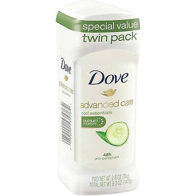 DOVE Desodorante Stick Advanced Care Cool Essentials 2.6oz 2