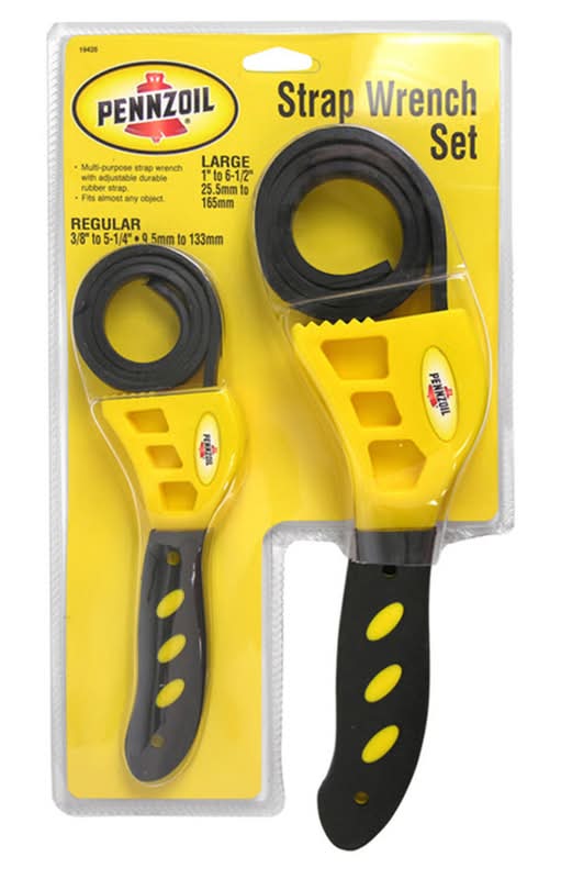 Pennzoil Strap Wrench Set 6-1/2 In.