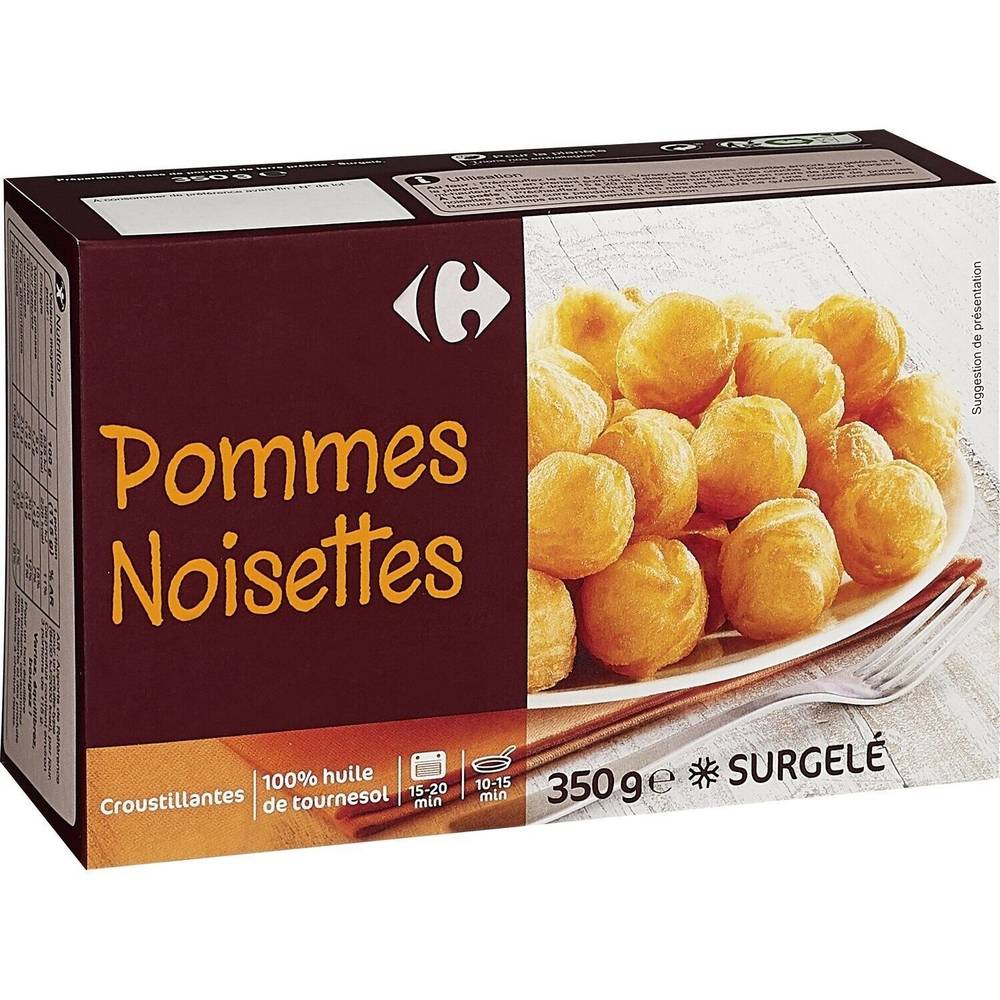 Pommes noisettes CARREFOUR - la boite de 350g