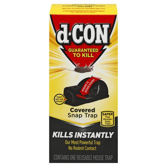 d-CON® Ultra Set Covered Snap Trap
