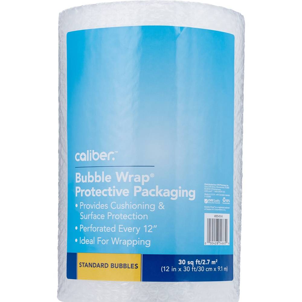 Caliber #2 Poly Bubble Mailer - White, 8.5 in. x 11 in.