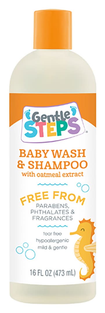 Gentle Steps Baby Wash & Shampoo With Oatmeal Extract (16 fl oz)