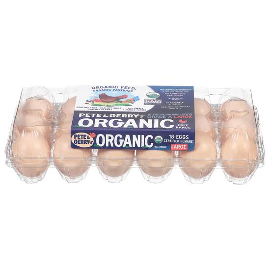 Pete and Gerry's Organic Large Eggs (18 ct)